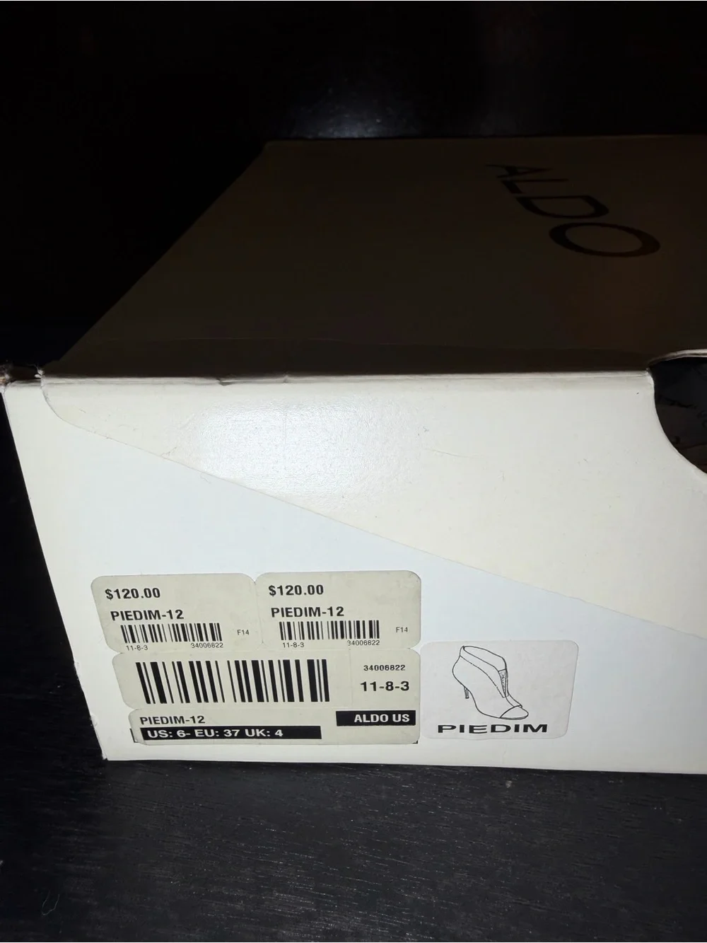 Aldo suede ankle